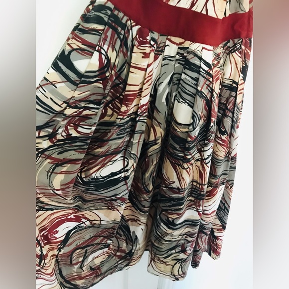 Anthropology Viola Storm Sketch Halter dress - Picture 6 of 7